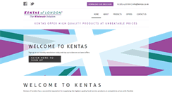 Desktop Screenshot of kentas.co.uk